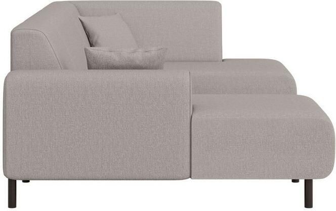 Home affaire Zithoek ARROS U-vorm met golfondersteuning afmetingen B D H: 300 163 81 cm incl. sierkussens met recamiere links rechts bestelbaar ook in cord - Foto 4