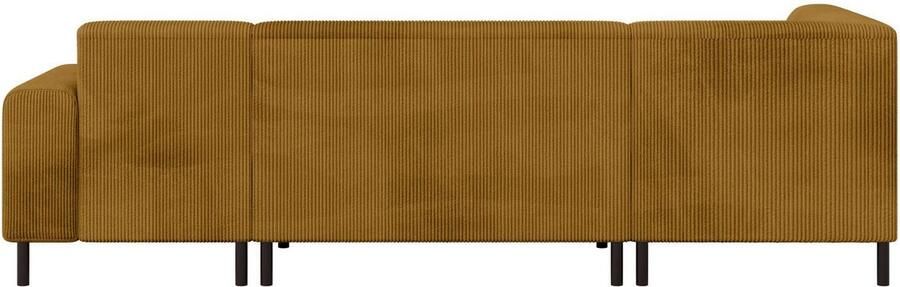 Home affaire Zithoek ARROS U-vorm met golfondersteuning afmetingen B D H: 300 163 81 cm incl. sierkussens met recamiere links rechts bestelbaar ook in cord - Foto 6