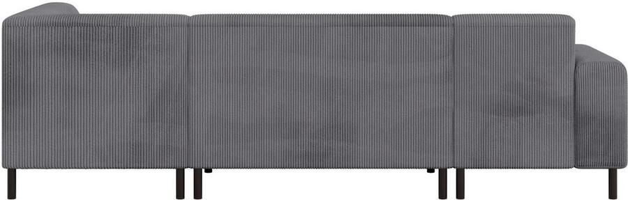 Home affaire Zithoek ARROS U-vorm met golfondersteuning afmetingen B D H: 300 163 81 cm incl. sierkussens met recamiere links rechts bestelbaar ook in cord - Foto 6