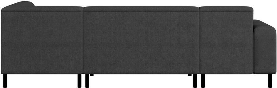 Home affaire Zithoek ARROS U-vorm met golfondersteuning afmetingen B D H: 300 163 81 cm incl. sierkussens met recamiere links rechts bestelbaar ook in cord - Foto 6