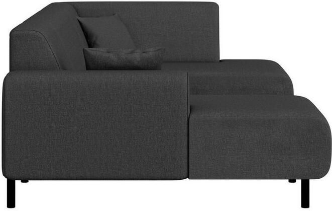 Home affaire Zithoek ARROS U-vorm met golfondersteuning afmetingen B D H: 300 163 81 cm incl. sierkussens met recamiere links rechts bestelbaar ook in cord - Foto 4