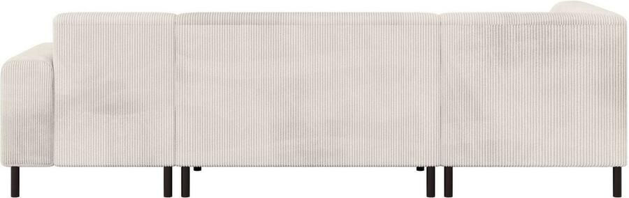 Home affaire Zithoek ARROS U-vorm met golfondersteuning afmetingen B D H: 300 163 81 cm incl. sierkussens met recamiere links rechts bestelbaar ook in cord - Foto 6