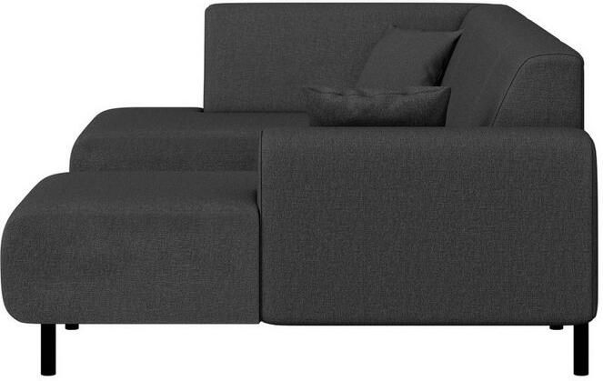 Home affaire Zithoek ARROS U-vorm met golfondersteuning afmetingen B D H: 300 163 81 cm incl. sierkussens met recamiere links rechts bestelbaar ook in cord - Foto 4