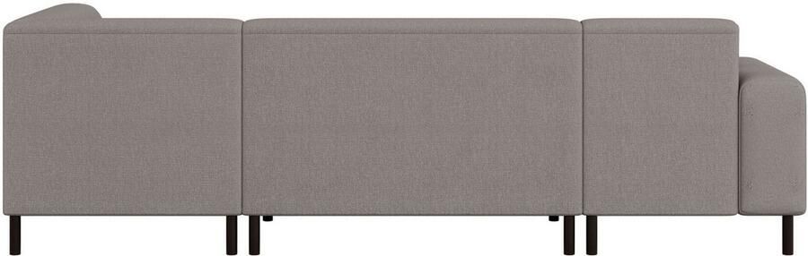 Home affaire Zithoek ARROS U-vorm met golfondersteuning afmetingen B D H: 300 163 81 cm incl. sierkussens met recamiere links rechts bestelbaar ook in cord - Foto 6