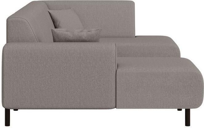 Home affaire Zithoek ARROS U-vorm met golfondersteuning afmetingen B D H: 300 163 81 cm incl. sierkussens met recamiere links rechts bestelbaar ook in cord - Foto 4