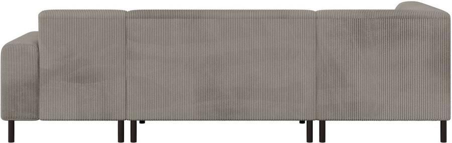 Home affaire Zithoek ARROS U-vorm met golfondersteuning afmetingen B D H: 300 163 81 cm incl. sierkussens met recamiere links rechts bestelbaar ook in cord - Foto 6