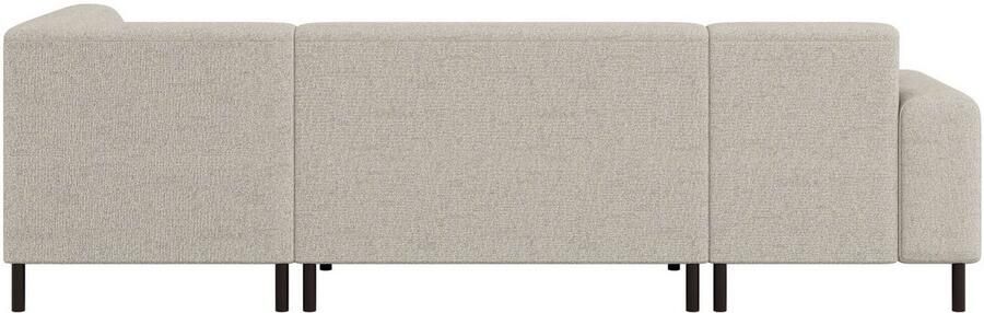 Home affaire Zithoek ARROS U-vorm met golfondersteuning afmetingen B D H: 300 163 81 cm incl. sierkussens met recamiere links rechts bestelbaar ook in cord - Foto 6