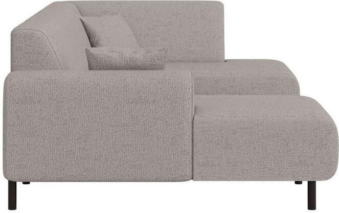 Home affaire Zithoek ARROS U-vorm met golfondersteuning afmetingen B D H: 300 163 81 cm incl. sierkussens met recamiere links rechts bestelbaar ook in cord - Foto 4