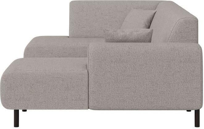 Home affaire Zithoek ARROS U-vorm met golfondersteuning afmetingen B D H: 300 163 81 cm incl. sierkussens met recamiere links rechts bestelbaar ook in cord - Foto 4