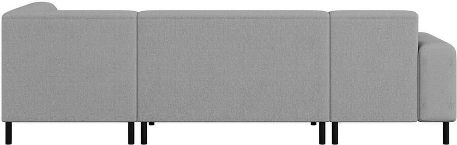 Home affaire Zithoek ARROS U-vorm met golfondersteuning afmetingen B D H: 300 163 81 cm incl. sierkussens met recamiere links rechts bestelbaar ook in cord - Foto 6