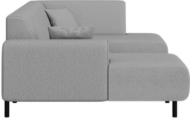 Home affaire Zithoek ARROS U-vorm met golfondersteuning afmetingen B D H: 300 163 81 cm incl. sierkussens met recamiere links rechts bestelbaar ook in cord - Foto 4