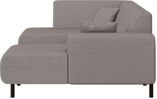 Home affaire Zithoek ARROS U-vorm met golfondersteuning afmetingen B D H: 300 163 81 cm incl. sierkussens met recamiere links rechts bestelbaar ook in cord - Foto 4