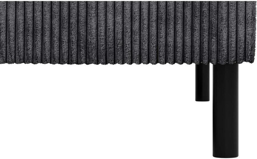 Home affaire Zithoek ARROS U-vorm met golfondersteuning afmetingen B D H: 300 163 81 cm incl. sierkussens met recamiere links rechts bestelbaar ook in cord