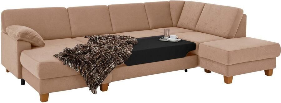 Home affaire Zithoek Belfort U-vorm met binnenvering naar keuze met slaapfunctie en bergruimte - Foto 9