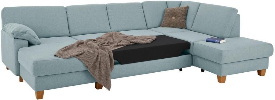 Home affaire Zithoek Belfort U-vorm met binnenvering naar keuze met slaapfunctie en bergruimte - Foto 14