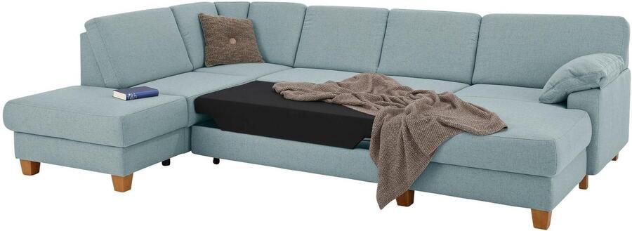 Home affaire Zithoek Belfort U-vorm met binnenvering naar keuze met slaapfunctie en bergruimte - Foto 13