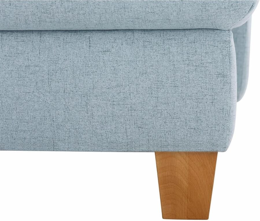 Home affaire Zithoek Belfort U-vorm met binnenvering naar keuze met slaapfunctie en bergruimte