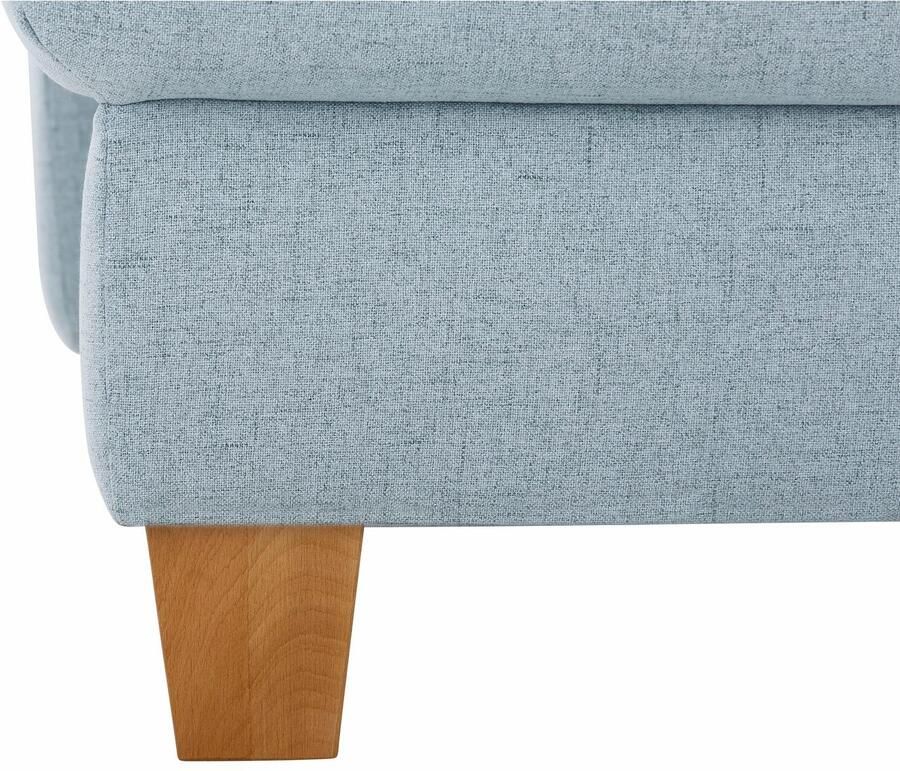 Home affaire Zithoek Belfort U-vorm met binnenvering naar keuze met slaapfunctie en bergruimte