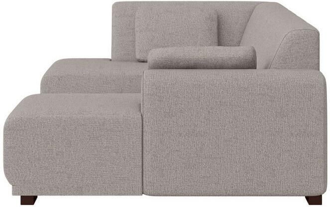 Home affaire Zithoek BORNHOLM U-vorm met chaise longue rechts links B D H: 300 162 85 cm U-vorm met golvende ondervering chaise longue rechts of links bestelbaar - Foto 5