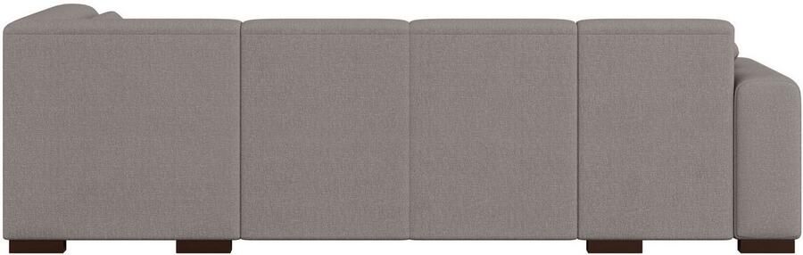 Home affaire Zithoek BORNHOLM U-vorm met chaise longue rechts links B D H: 300 162 85 cm U-vorm met golvende ondervering chaise longue rechts of links bestelbaar - Foto 7