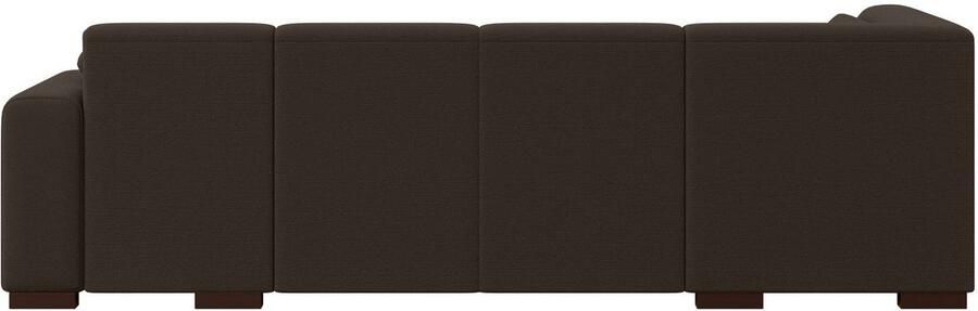 Home affaire Zithoek BORNHOLM U-vorm met chaise longue rechts links B D H: 300 162 85 cm U-vorm met golvende ondervering chaise longue rechts of links bestelbaar - Foto 7