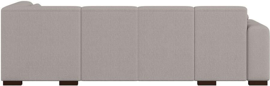 Home affaire Zithoek BORNHOLM U-vorm met chaise longue rechts links B D H: 300 162 85 cm U-vorm met golvende ondervering chaise longue rechts of links bestelbaar - Foto 7