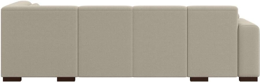 Home affaire Zithoek BORNHOLM U-vorm met chaise longue rechts links B D H: 300 162 85 cm U-vorm met golvende ondervering chaise longue rechts of links bestelbaar - Foto 7