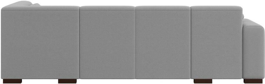 Home affaire Zithoek BORNHOLM U-vorm met chaise longue rechts links B D H: 300 162 85 cm U-vorm met golvende ondervering chaise longue rechts of links bestelbaar - Foto 7