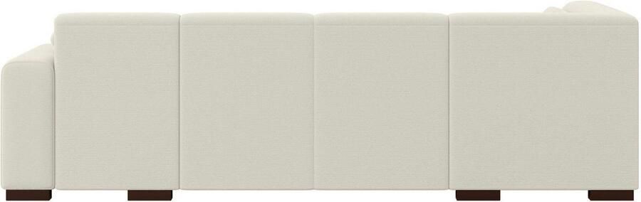 Home affaire Zithoek BORNHOLM U-vorm met chaise longue rechts links B D H: 300 162 85 cm U-vorm met golvende ondervering chaise longue rechts of links bestelbaar - Foto 7