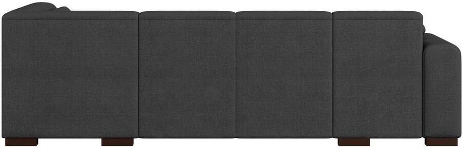 Home affaire Zithoek BORNHOLM U-vorm met chaise longue rechts links B D H: 300 162 85 cm U-vorm met golvende ondervering chaise longue rechts of links bestelbaar - Foto 7