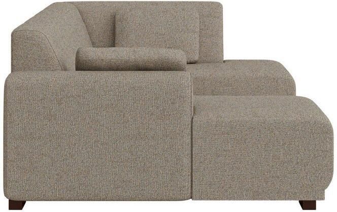 Home affaire Zithoek BORNHOLM U-vorm met chaise longue rechts links B D H: 300 162 85 cm U-vorm met golvende ondervering chaise longue rechts of links bestelbaar - Foto 5