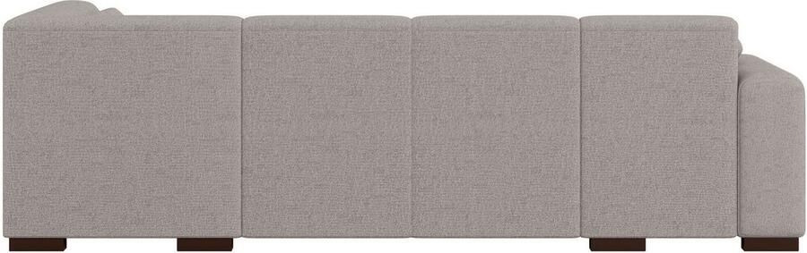 Home affaire Zithoek BORNHOLM U-vorm met chaise longue rechts links B D H: 300 162 85 cm U-vorm met golvende ondervering chaise longue rechts of links bestelbaar - Foto 7