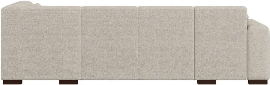 Home affaire Zithoek BORNHOLM U-vorm met chaise longue rechts links B D H: 300 162 85 cm U-vorm met golvende ondervering chaise longue rechts of links bestelbaar - Foto 7