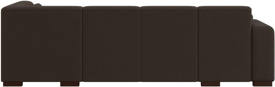 Home affaire Zithoek BORNHOLM U-vorm met chaise longue rechts links B D H: 300 162 85 cm U-vorm met golvende ondervering chaise longue rechts of links bestelbaar - Foto 7