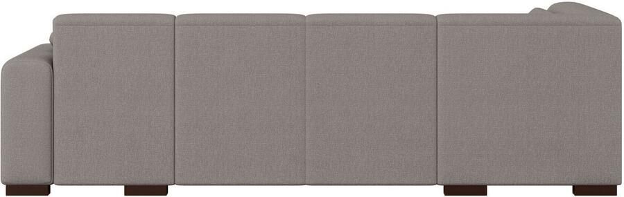 Home affaire Zithoek BORNHOLM U-vorm met chaise longue rechts links B D H: 300 162 85 cm U-vorm met golvende ondervering chaise longue rechts of links bestelbaar - Foto 6