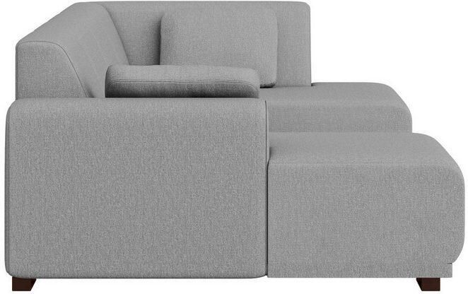 Home affaire Zithoek BORNHOLM U-vorm met chaise longue rechts links B D H: 300 162 85 cm U-vorm met golvende ondervering chaise longue rechts of links bestelbaar - Foto 5