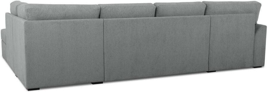 Home affaire Zithoek Citry Breedte 309 cm chenille bedfunctie bedlade U-vorm - Foto 5