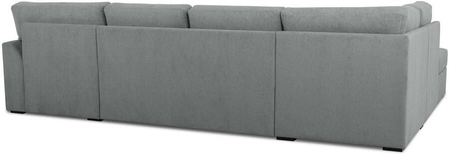 Home affaire Zithoek Citry Breedte 309 cm chenille bedfunctie bedlade U-vorm - Foto 5