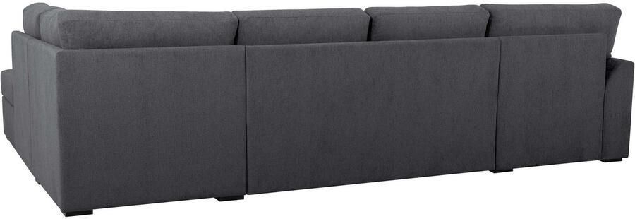 Home affaire Zithoek Citry Breedte 309 cm chenille bedfunctie bedlade U-vorm - Foto 5