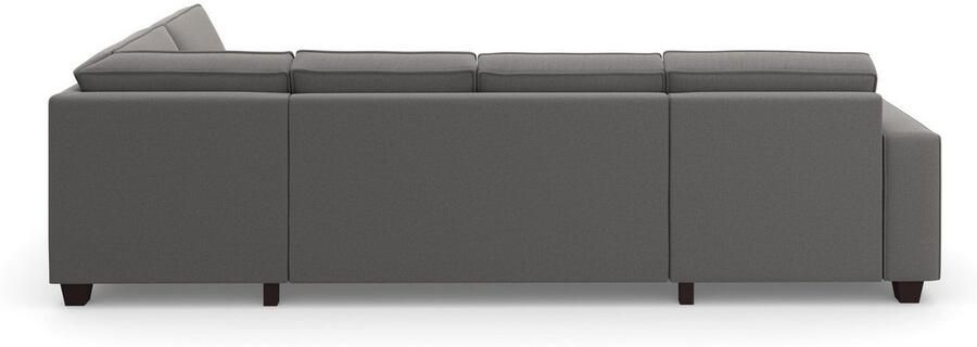 Home affaire Zithoek County U-model naar keuze ottomane links of rechts met binnenveringsinterieur (3-delig) - Foto 8