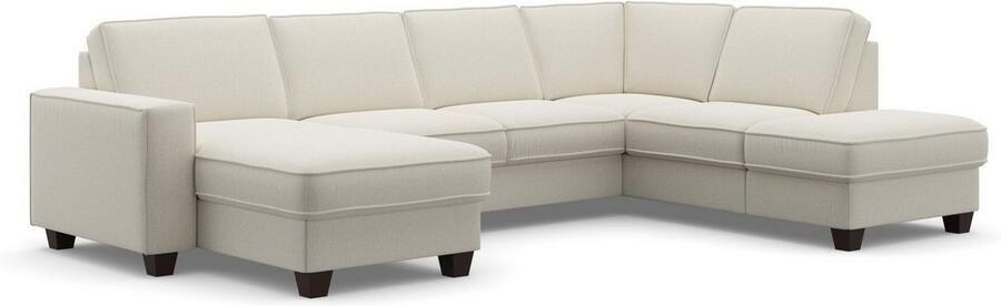 Home affaire Zithoek County U-model naar keuze ottomane links of rechts met binnenveringsinterieur (3-delig) - Foto 9