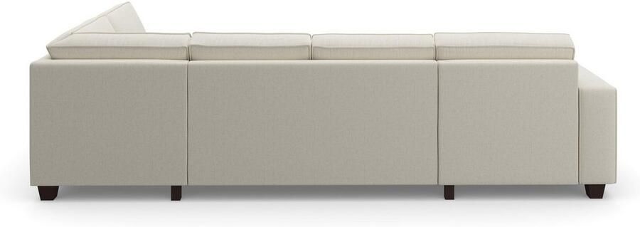 Home affaire Zithoek County U-model naar keuze ottomane links of rechts met binnenveringsinterieur (3-delig) - Foto 8