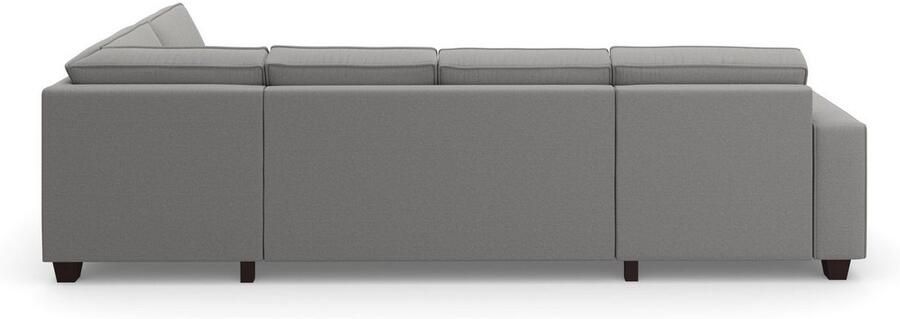 Home affaire Zithoek County U-model naar keuze ottomane links of rechts met binnenveringsinterieur (3-delig) - Foto 8