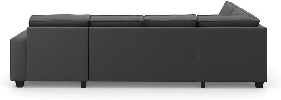 Home affaire Zithoek County U-model naar keuze ottomane links of rechts met binnenveringsinterieur (3-delig) - Foto 9