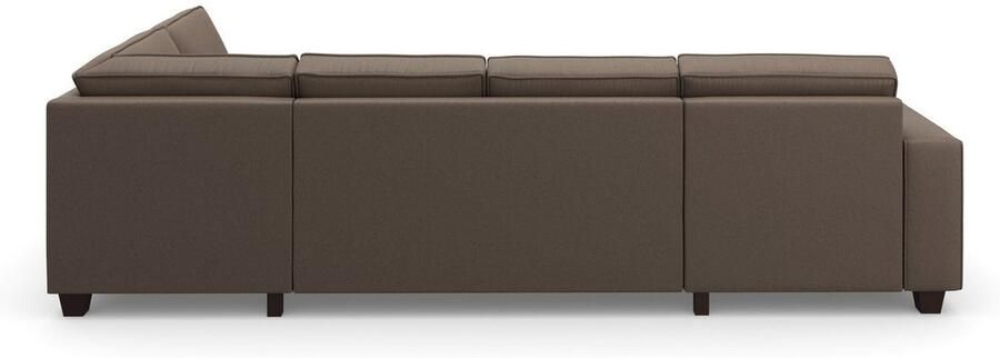 Home affaire Zithoek County U-model naar keuze ottomane links of rechts met binnenveringsinterieur (3-delig) - Foto 9