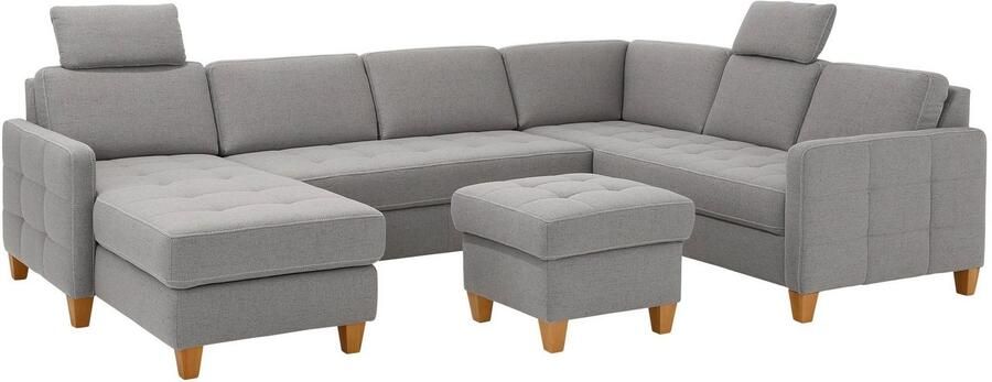 Home affaire Zithoek Earl U-vorm naar keuze ook met slaapfunctie of slaapfunctie met bedkist - Foto 5