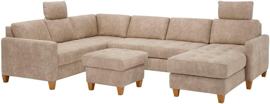 Home affaire Zithoek Earl U-vorm naar keuze ook met slaapfunctie of slaapfunctie met bedkist - Foto 6