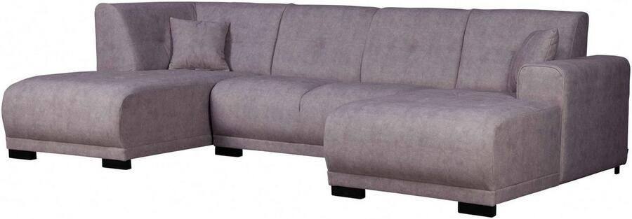 Home affaire Zithoek Langeland U-vorm incl. 2 sierkussens recamiere naar keuze links of rechts te plaatsen - Foto 6