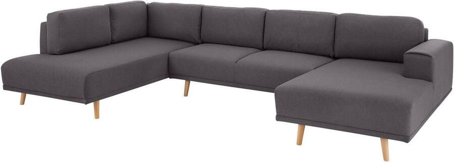 Home affaire Zithoek Lasse U-vorm in scandinavische stijl met houten poten - Foto 5