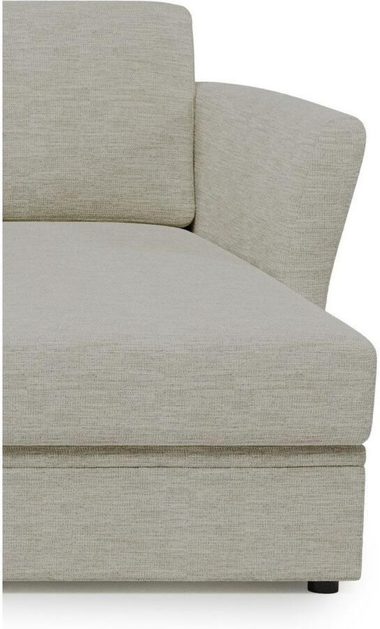 Home affaire Zithoek Lavars slaapbank met slaapfunctie en bergruimte in twee verschillende stofkwaliteiten - Foto 2